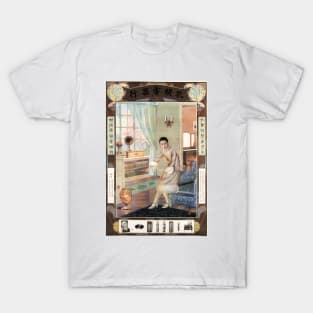 Dancing Like a Party Electric Company Vintage Chinese Advertisement T-Shirt